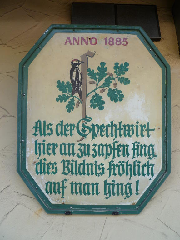 Hösbach Gasthaus Zum Specht מראה חיצוני תמונה